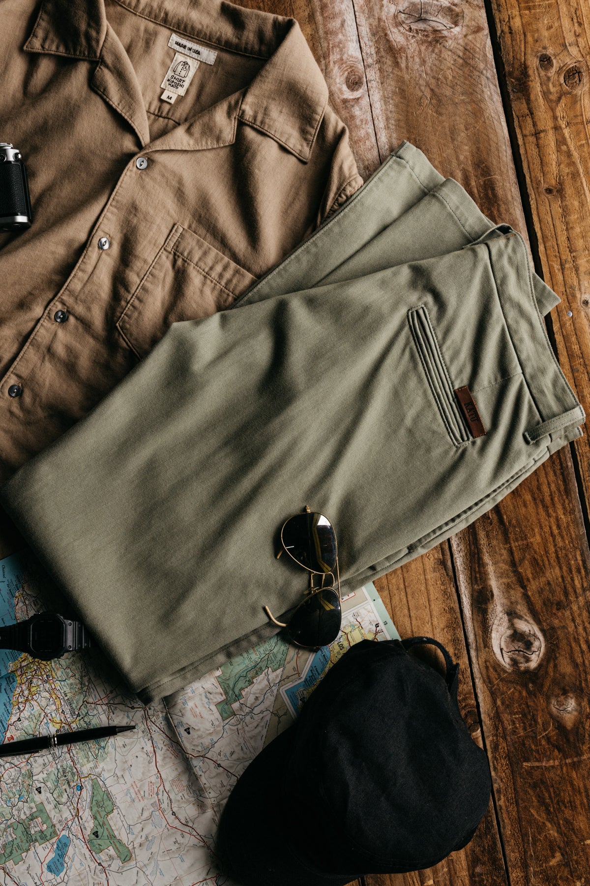 The Axe Slim Denit®  Chino - Sage - Image 4