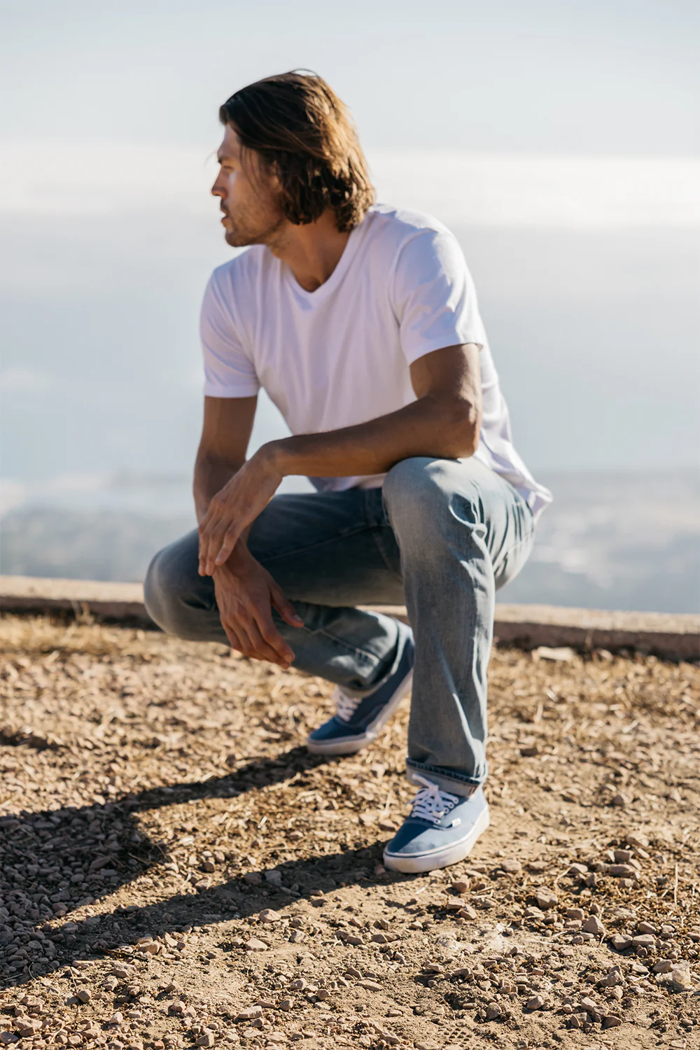 The Stamp 9oz Heavy Tee Organic Cotton - Shell - Image 5